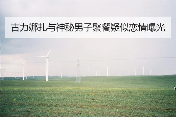 古力娜扎与神秘男子聚餐疑似恋情曝光